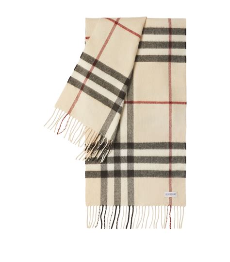 burberry vintage check cashmere scarf|Burberry cashmere check scarf price.